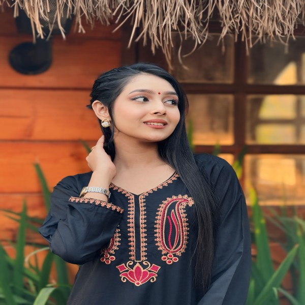 কলকা ডিজাইনের co-ords set কালেকশন, সম্পূর্ণ রেডি করা টু পিস।KA[3]