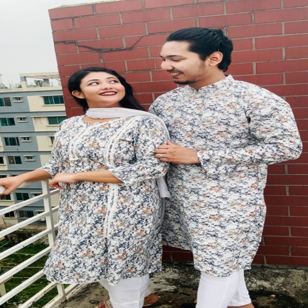 ভাইরাল কাপল সেট কালেকশন,, (কামিজ+পেন্ট)+পাঞ্জাবি ..PK[3]