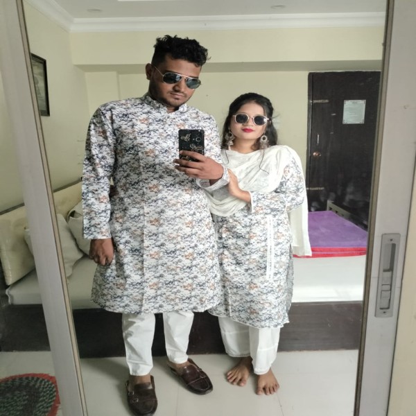 ভাইরাল কাপল সেট কালেকশন,, (কামিজ+পেন্ট)+পাঞ্জাবি ..PK[3]