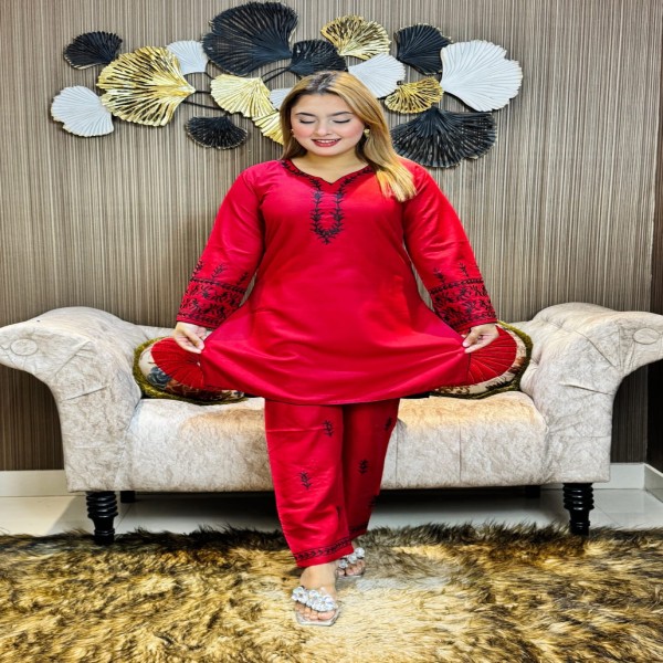 পাকিস্তানি ইন্সপায়ার্ড co-ords সেট কালেকশন।PE RED