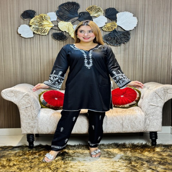 পাকিস্তানি ইন্সপায়ার্ড co-ords সেট কালেকশন। PE BLACK