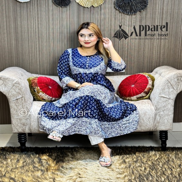 আনারকলি গ্রাউন কালেকশন anerkoli blue 1