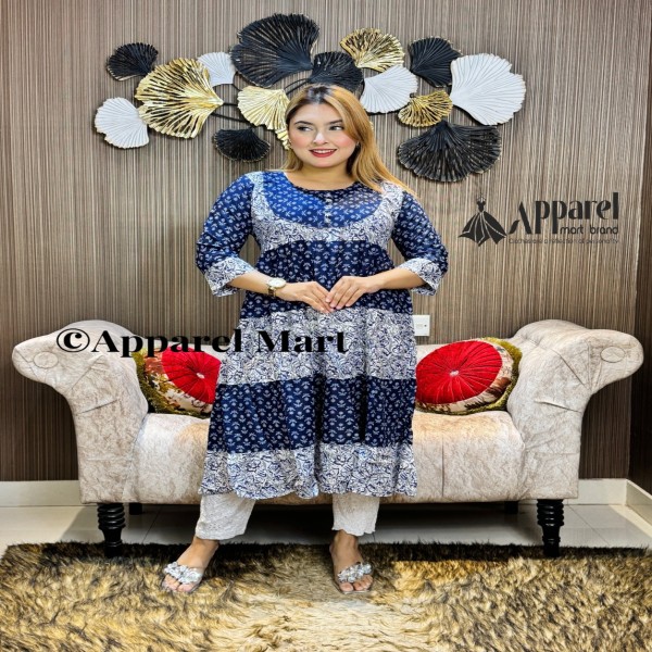 আনারকলি গ্রাউন কালেকশন anerkoli blue 1