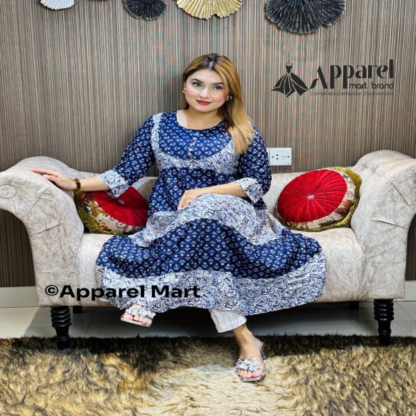 আনারকলি গ্রাউন কালেকশন anerkoli blue 1