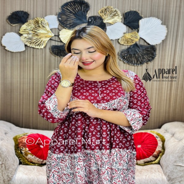 আনারকলি গ্রাউন কালেকশন  anerkoli maroon 2