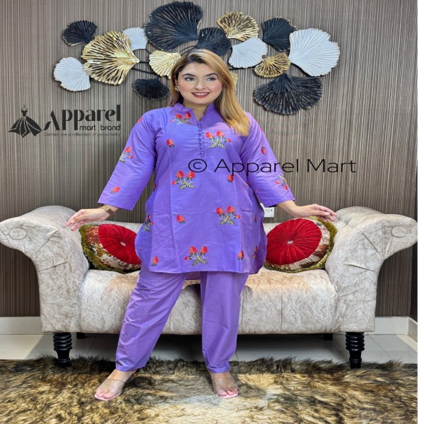 সম্পূর্ণ লেটেস্ট ফুড এবং ফ্লাওয়ার ডিজাইনের কটন টু-পিস কালেকশন। beguni staberry
