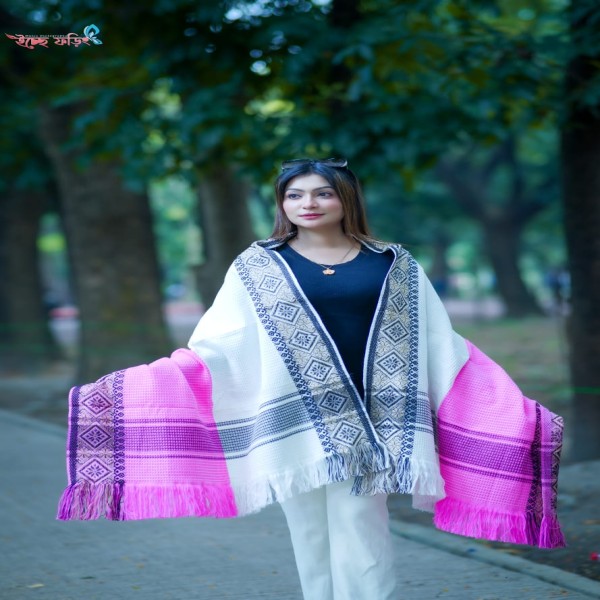 টাঙ্গাইলের ঐতিহ্যবাহী উলের শাল/চাদর কালেকশন। S104