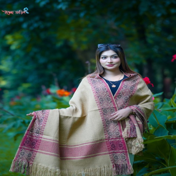 টাঙ্গাইলের ঐতিহ্যবাহী উলের শাল/চাদর কালেকশন। S109
