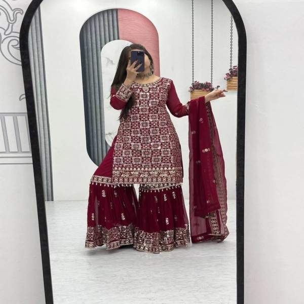 পাকিস্তানি ইন্সপায়ার গারারা পার্টি কালেকশন। G1