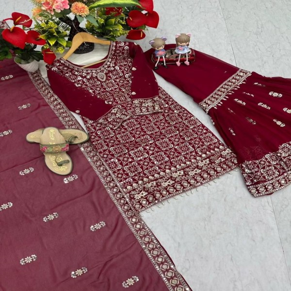 পাকিস্তানি ইন্সপায়ার গারারা পার্টি কালেকশন। G1